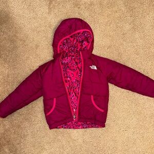 4t reversible north face coat